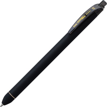 ENERGEL Pen, Gel, 0.7mm, 3/5"Wx2/5"Lx5-4/5"H, 12/DZ, Black PK PENBL437R1A